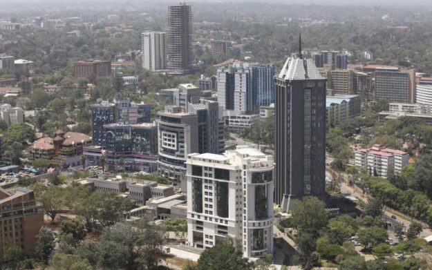 urban hosung A section of office blocks in Upper Hill, Nairobi.